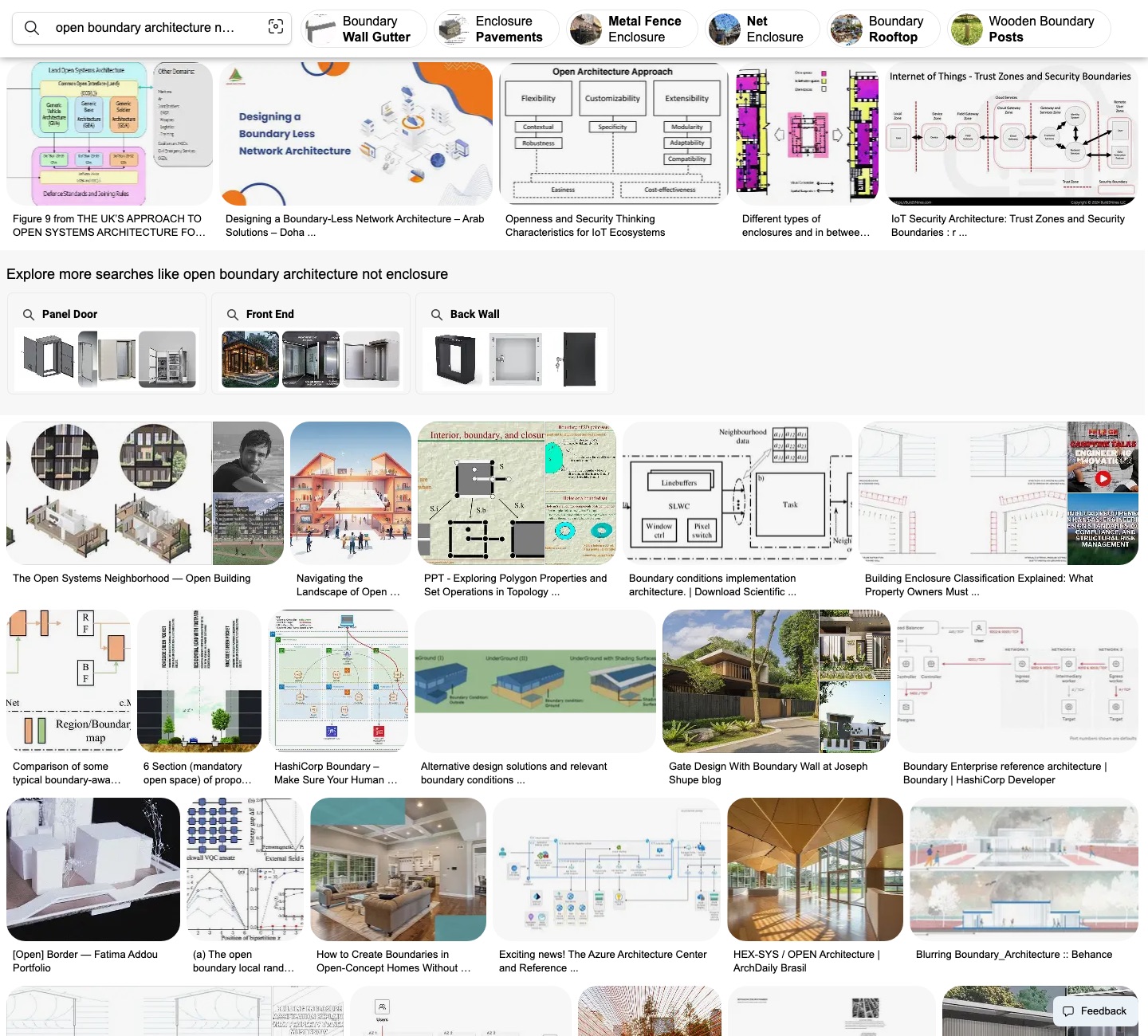 Q05 · open boundary architecture not enclosure